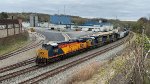 CSX 1973 leads B773 east.